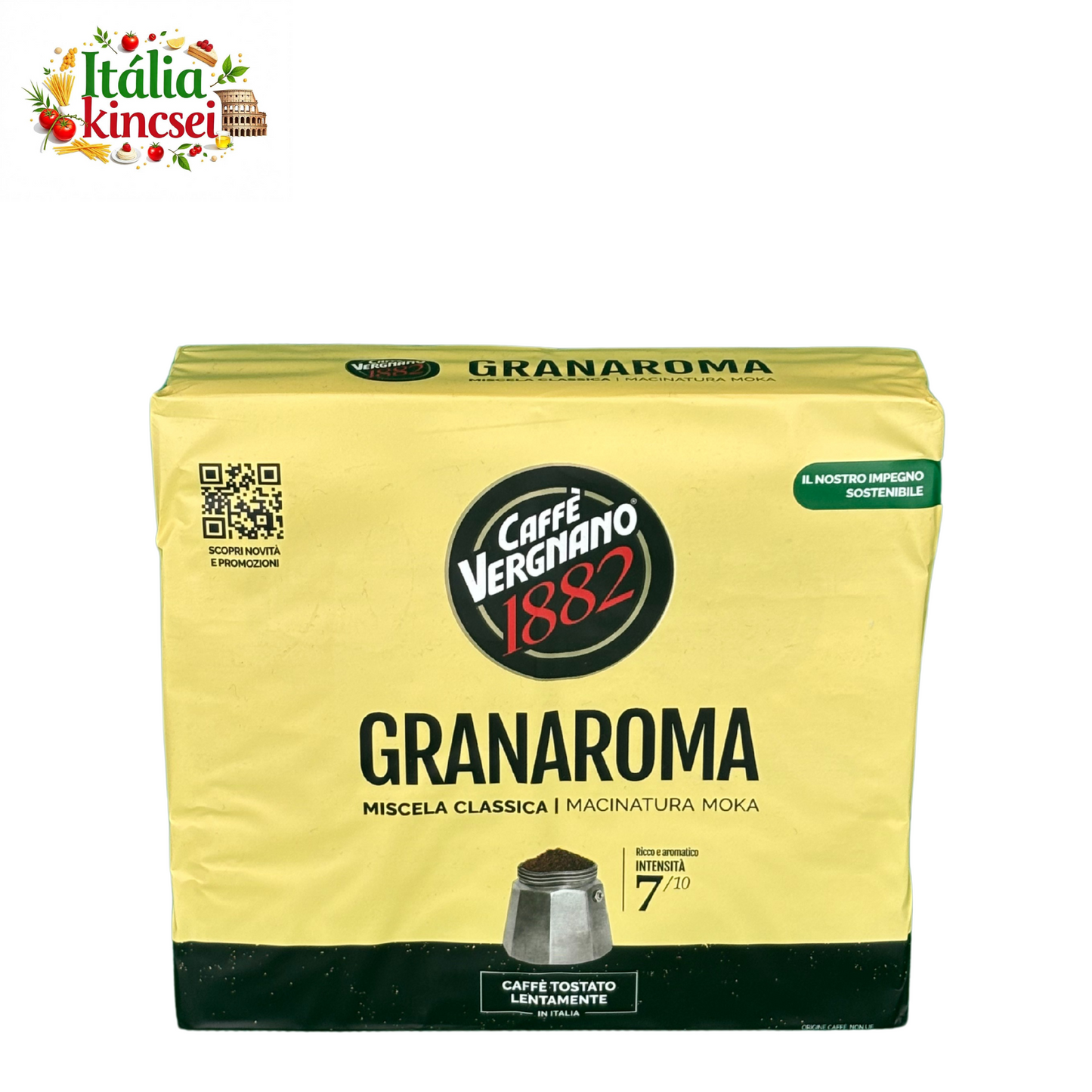 Vegnano Granaroma Őrölt Kávé 2 x 250g