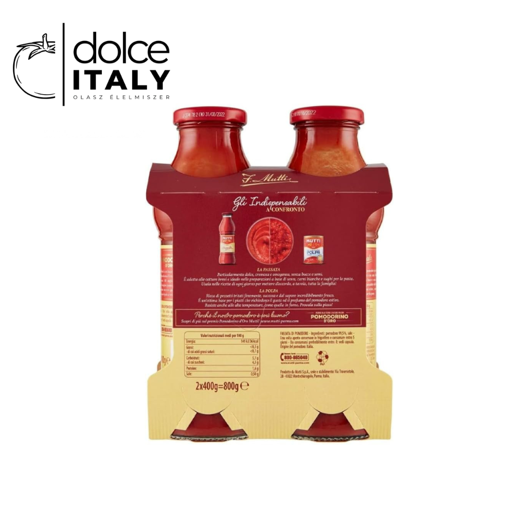 Mutti Passata 2x400gr