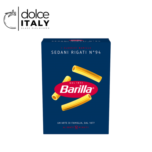Barilla_Sedani Rigati_94_teszta