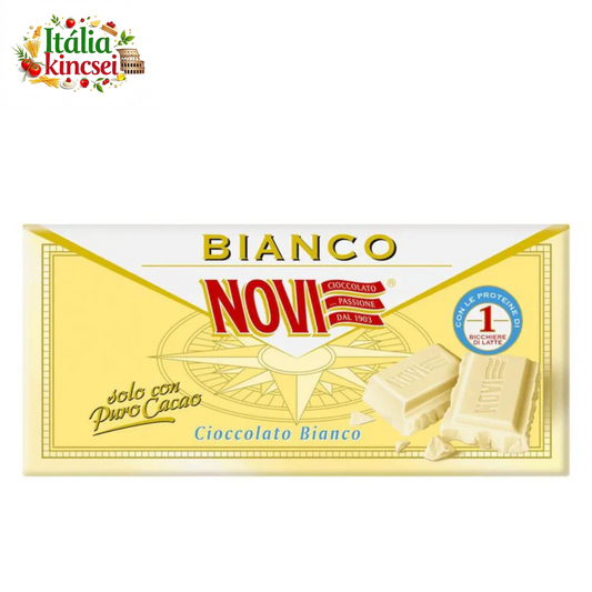 Novi Bianco fehér étcsokoládé