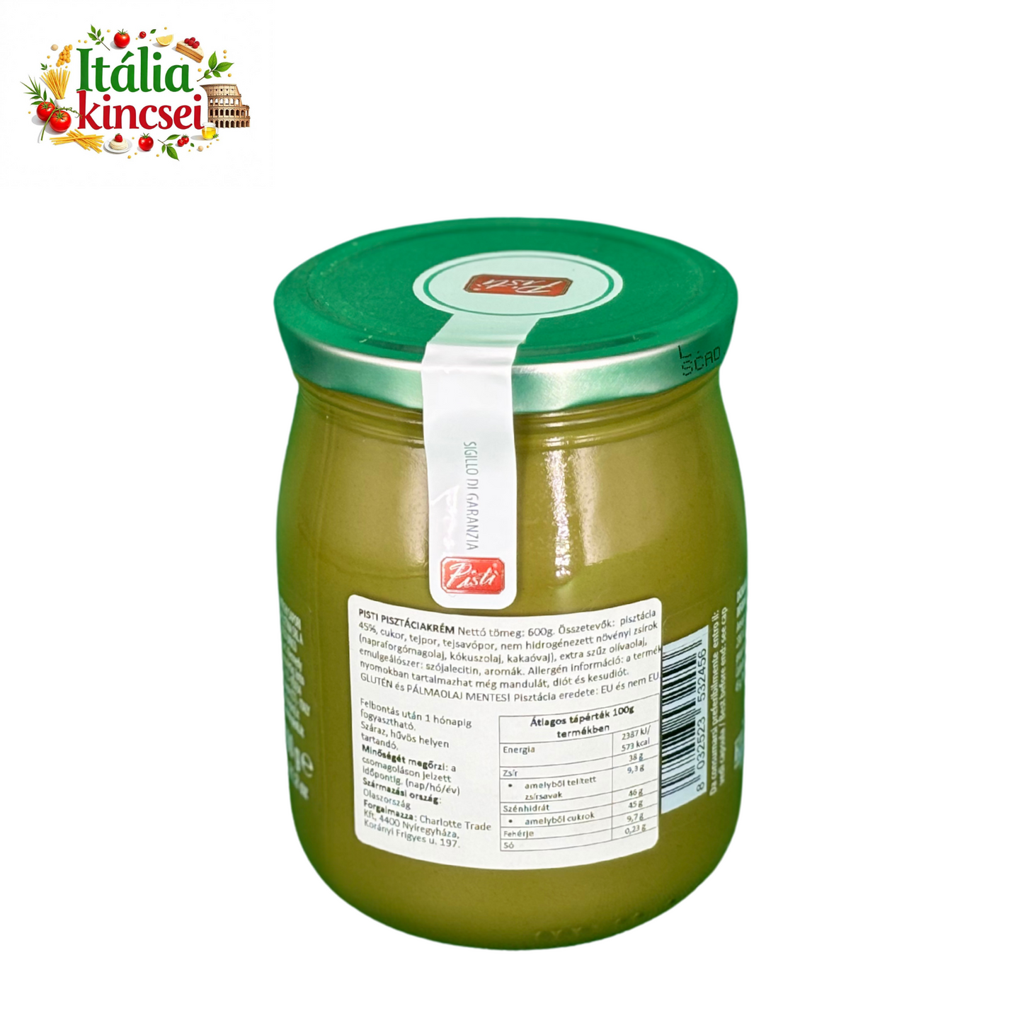 Pisti Pisztáciakrém 600g