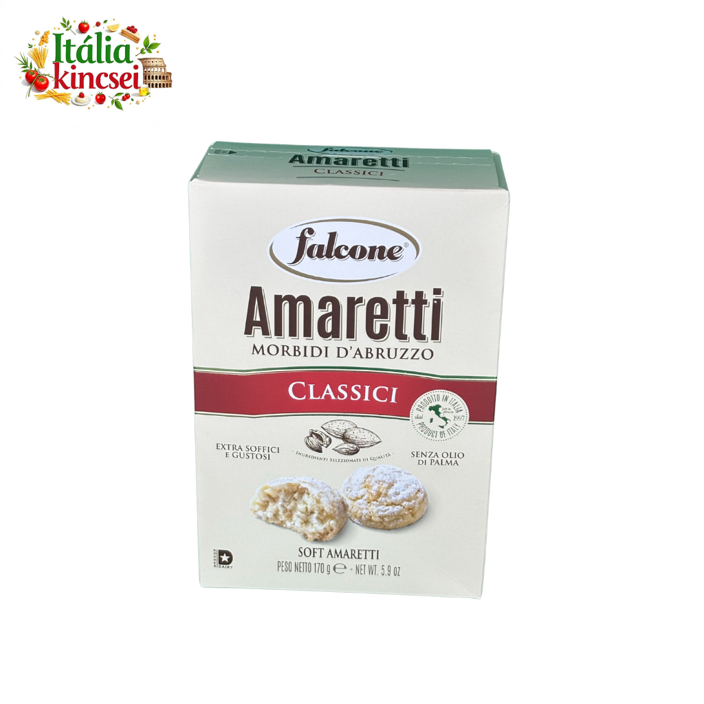 amaretti mandula keksz olasz minőségi falcone omlós