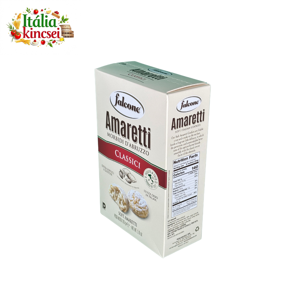 amaretti mandula keksz olasz minőségi falcone omlós