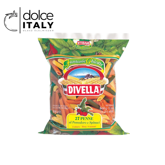 Divella Penne Tricolor Tészta