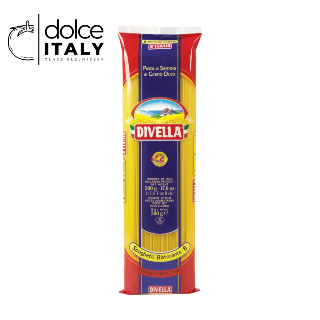 Divella Spaghetti N0 8 Tészta
