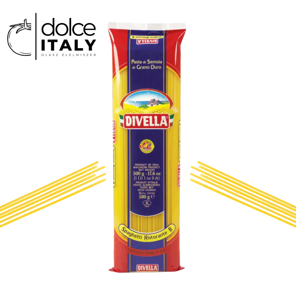 Divella Spaghetti N0 8 Tészta