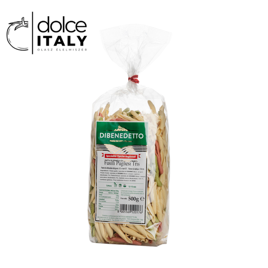 Dibenedetto Fusilli Tricolor Tészta 500g